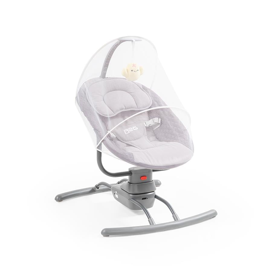 Baby2Go Acelia beyaz renkli otomatik sallanır beşik 