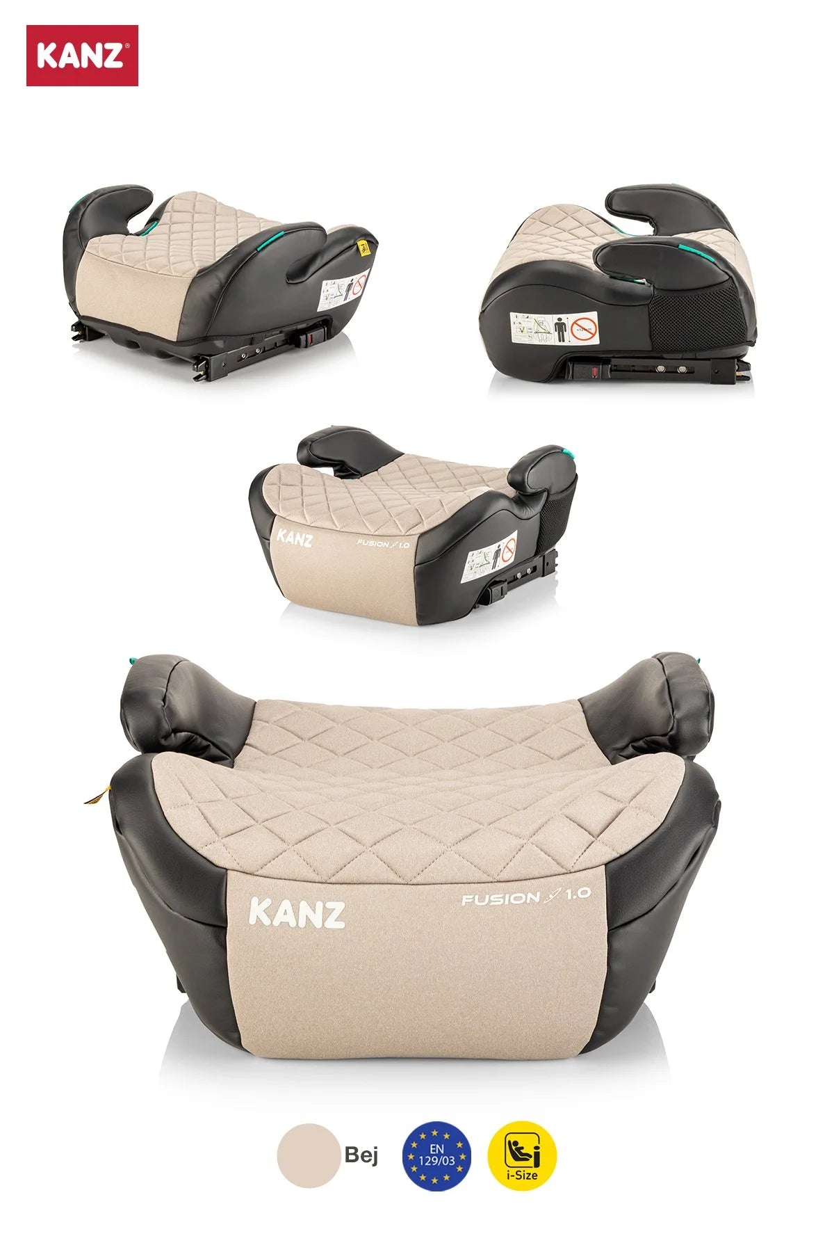 Kanz Fushion İsofixli Oto Koltuğu Yükseltici