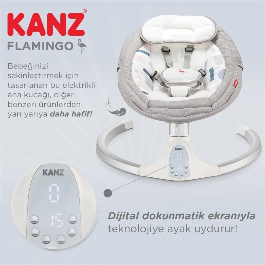 Kanz Flamingo Plus Elektrikli Ana Kucağı