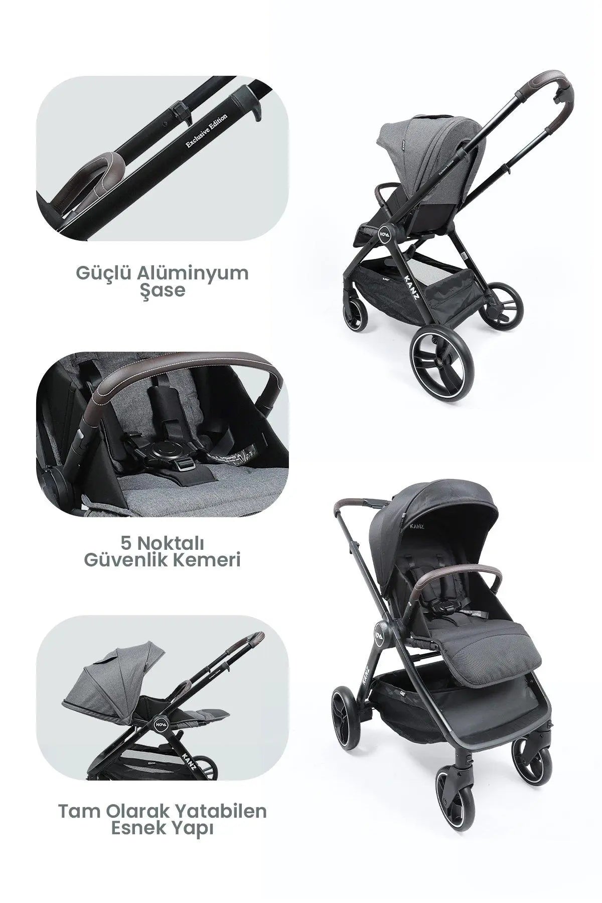 Kanz Nova Travel Sistem Bebek Arabası
