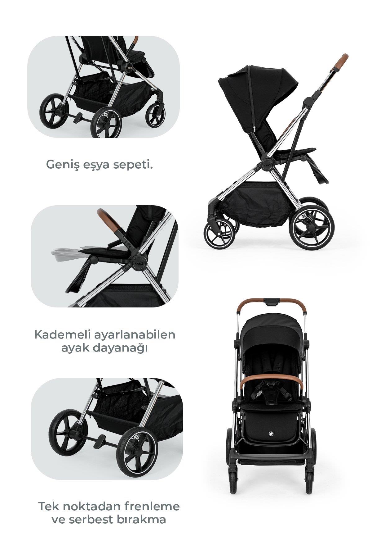 Kanz Snap Autofold Travel Bebek Arabası