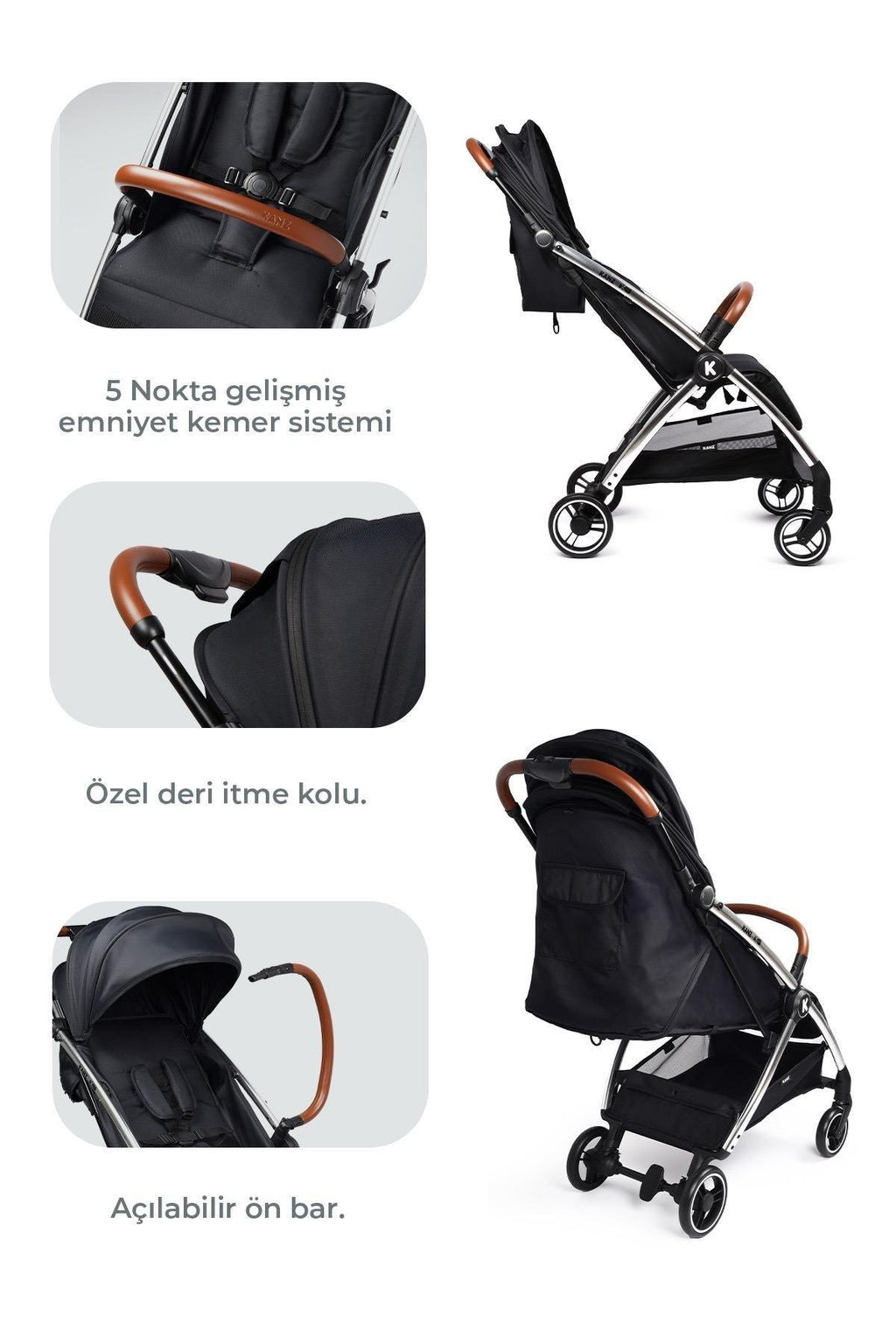 Kanz Xflip Autofold Travel Sistem Bebek Arabası